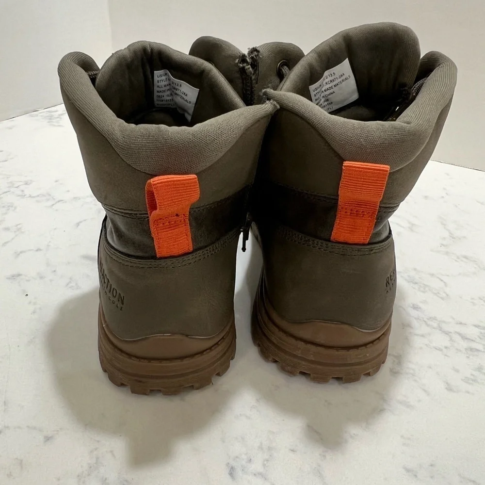 Kenneth Cole Urban Brown and Orange Boots